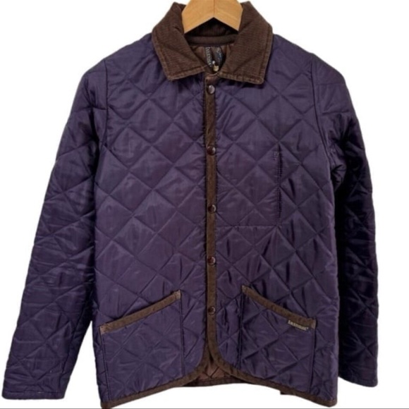 LAVENHAM -Purple/Brown Lightweight MacPhee Jacket Sz 36/Small - Picture 11 of 12